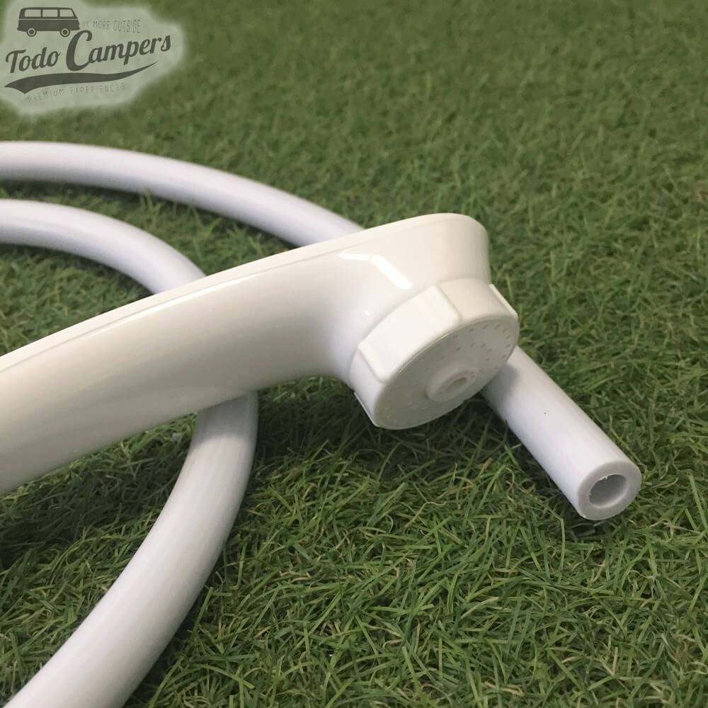 Ducha blanca incluida en el Conjunto de ducha London