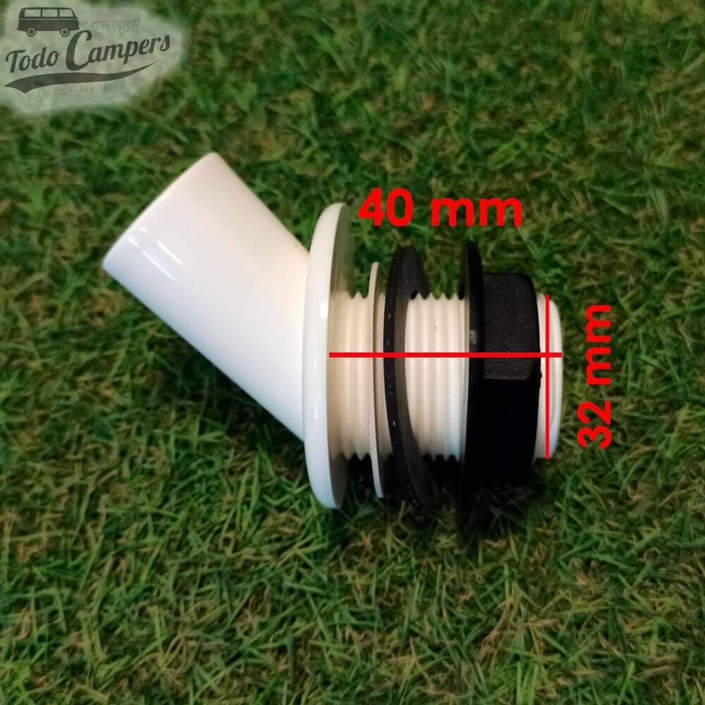 Medidas del embellecedor de la ducha Comet London