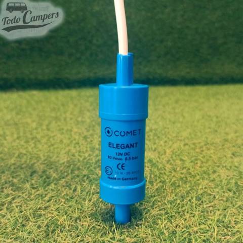 Bomba de paso 12v Comet Elegant Inline - 10 Litros
