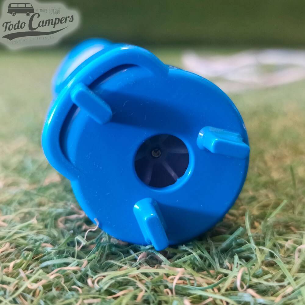 Diâmetro máximo: 38mm. Caudal: 13 Litros/min. Pressão: 0,8 bares.