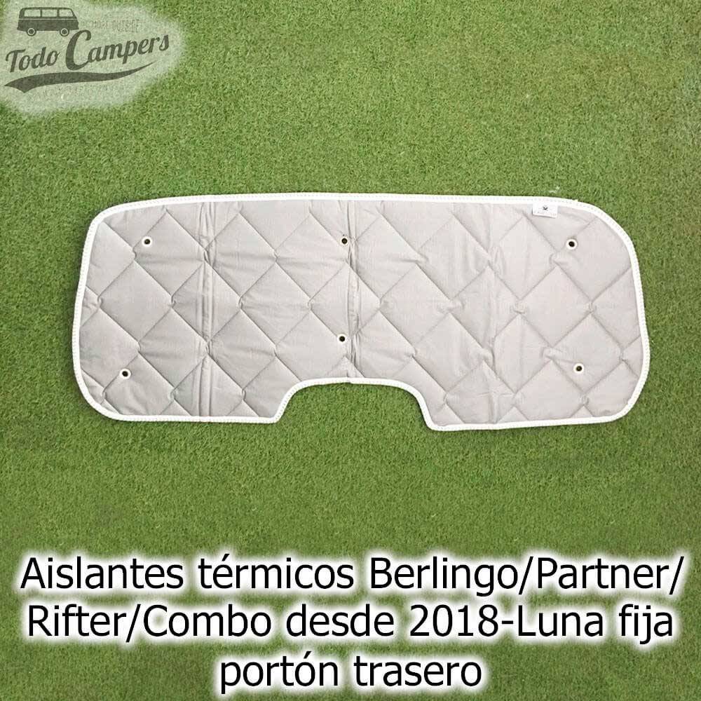Aislantes térmicos para Berlingo, Partner, Rifter y Combo desde 2018 y ProAce City desde 2019  Luna fija portón trasero