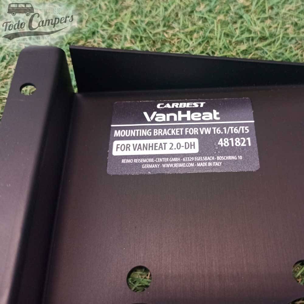 Etiqueta del soporte de calefacción estacionaria para T5, T6 y T6.1- Carbest