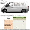 Aislantes térmicos para Mercedes Vito 1996-2003 - Habitáculo (Ventanas laterales)