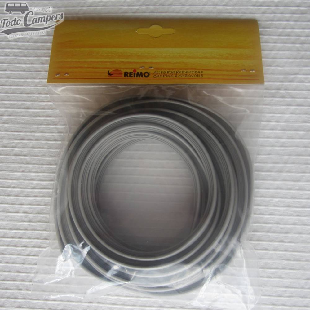 Perfil de Acabamento - Cinzento Médio - 50 metros