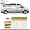 Cortinas Isotérmicas Mercedes Vito e Viano 2004-2014 - Habitáculo (janelas laterais)