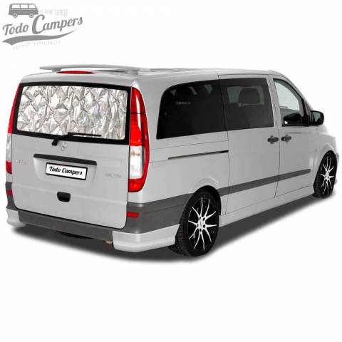 Aislantes térmicos de portón o doble puerta trasera para Mercedes Vito y Viano 2004-2014
