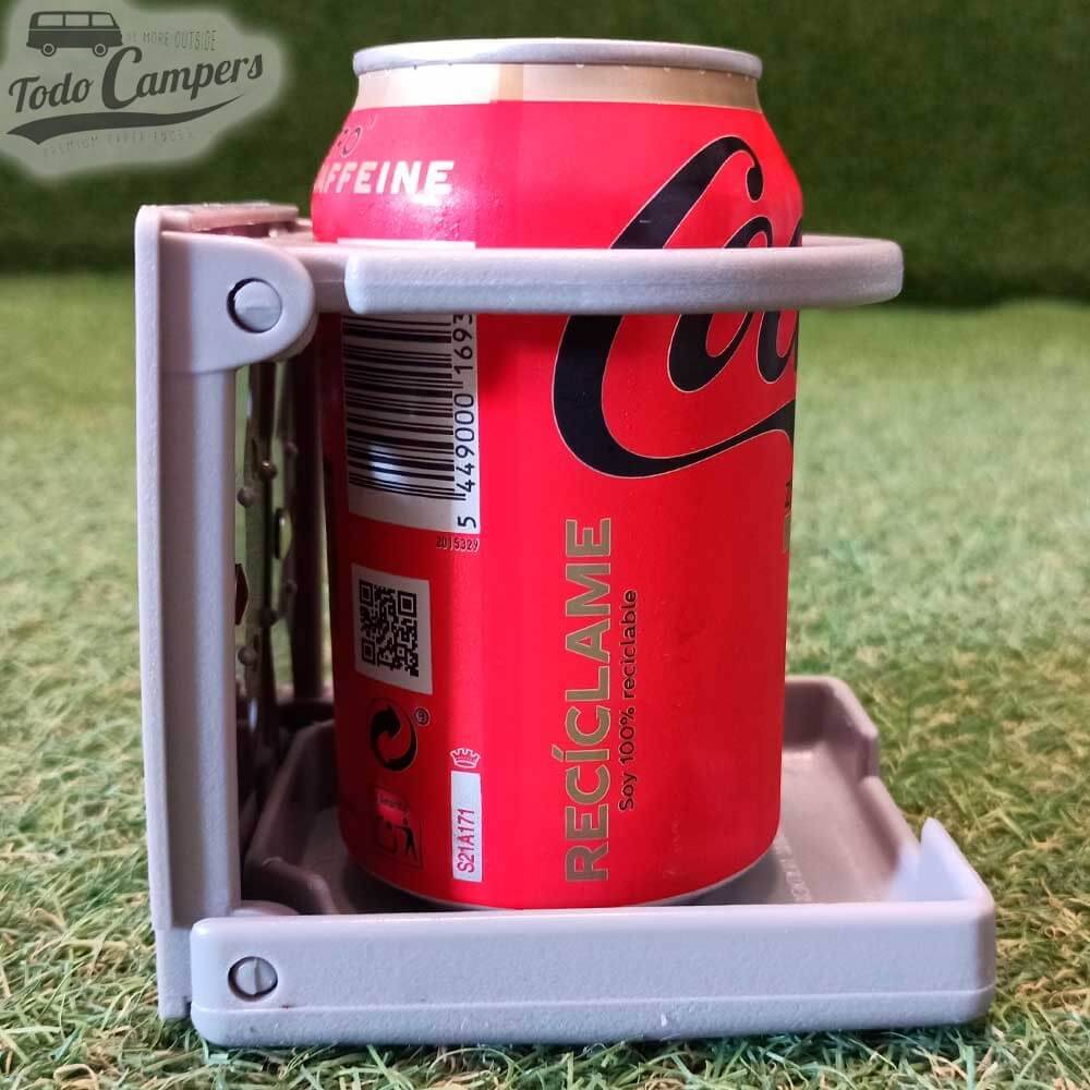 perfil del posavasos plegable gris