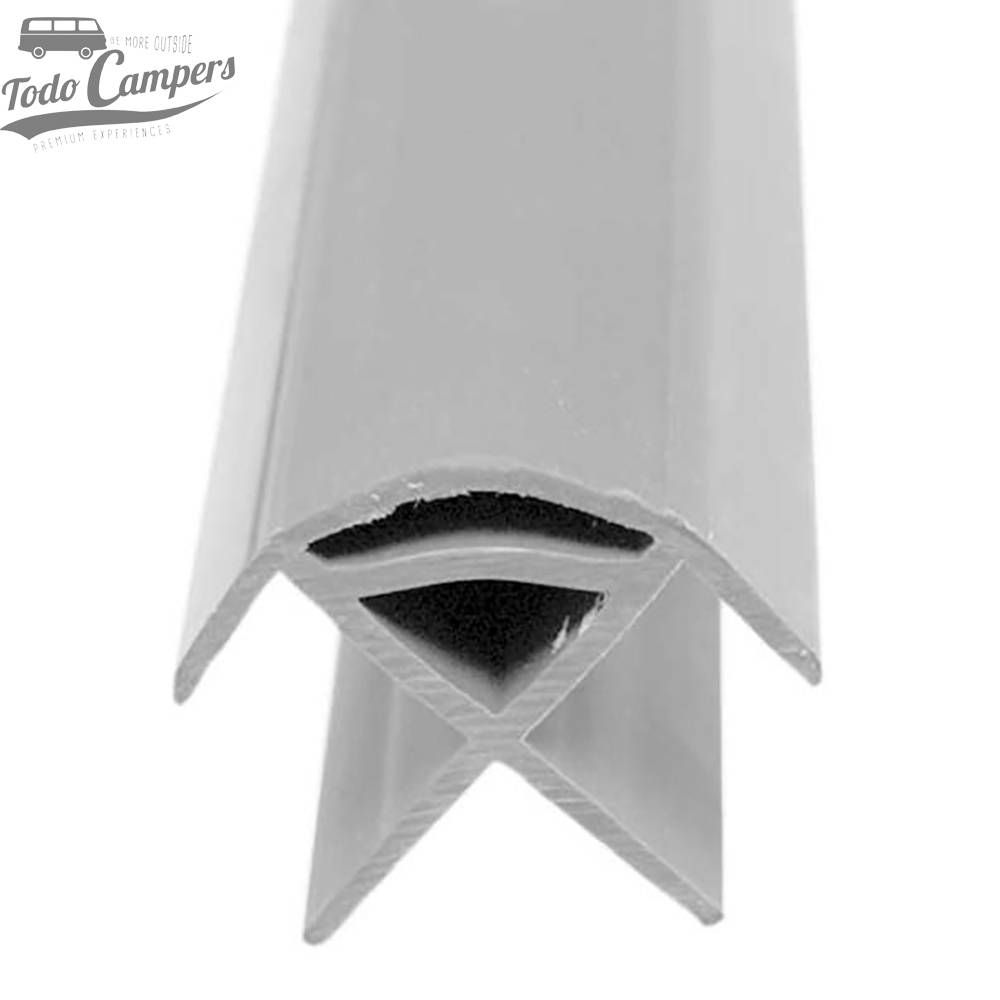 Perfil PVC Antigolpes color Gris Medio