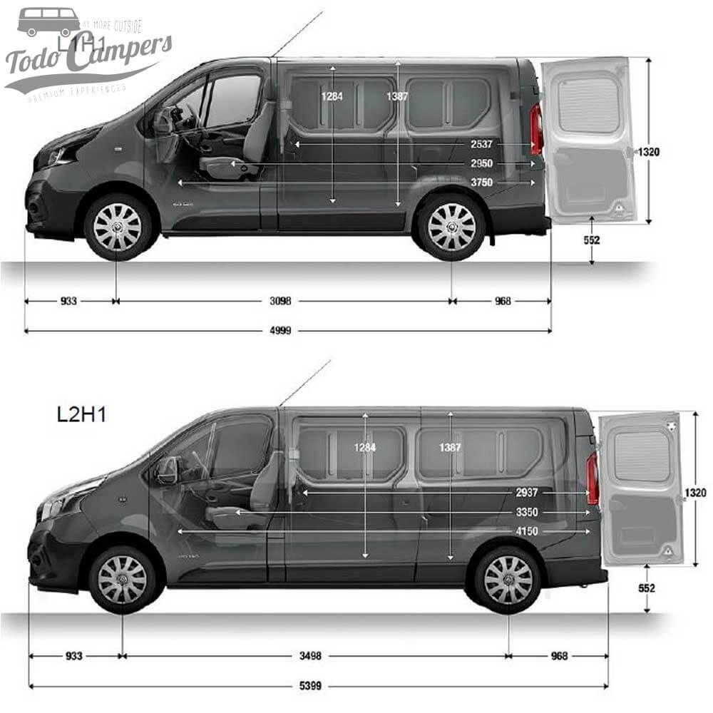 medidas de las batallas del chasis X82
