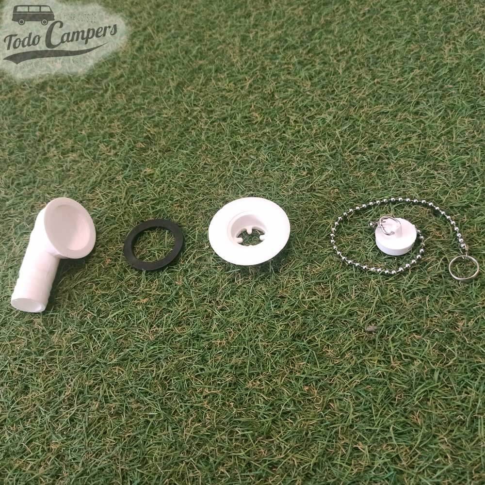 piezas del desagüe en codo - Salida 19 mm - Tipo B