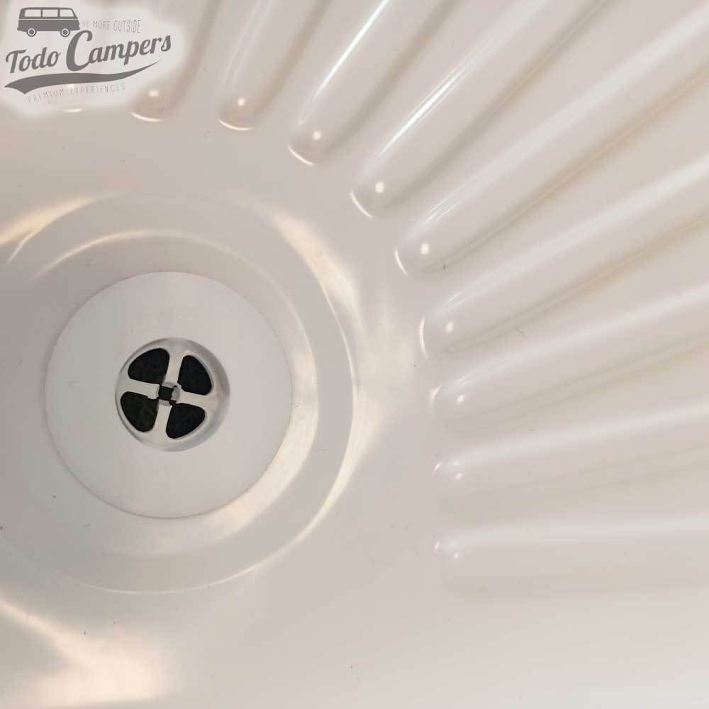 Exemplo de montagem, vista superior