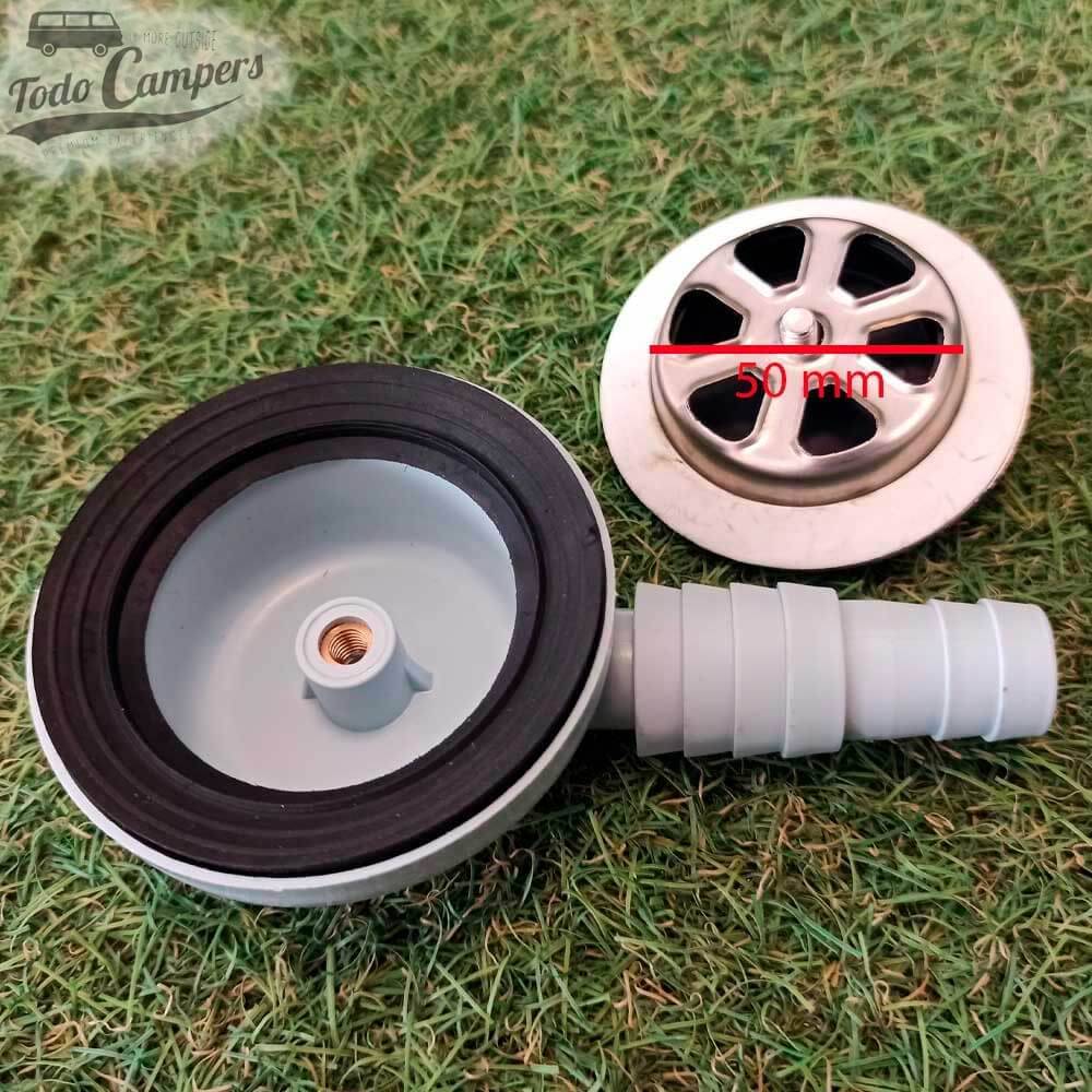 Medida do ralo interior