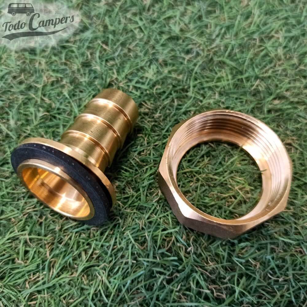 adaptador rosca - manguera del desagüe Luxus