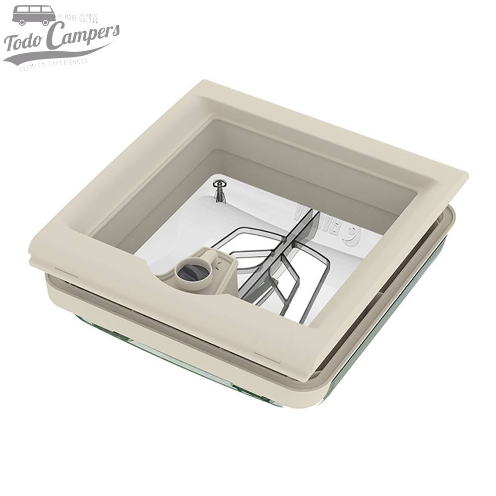 Kit Ventilador para claraboya Fiamma Vent 28 F de 28x28 cm