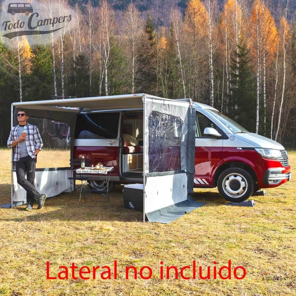 Toldo Fiamma F35 Pro 220 con laterales opcionales