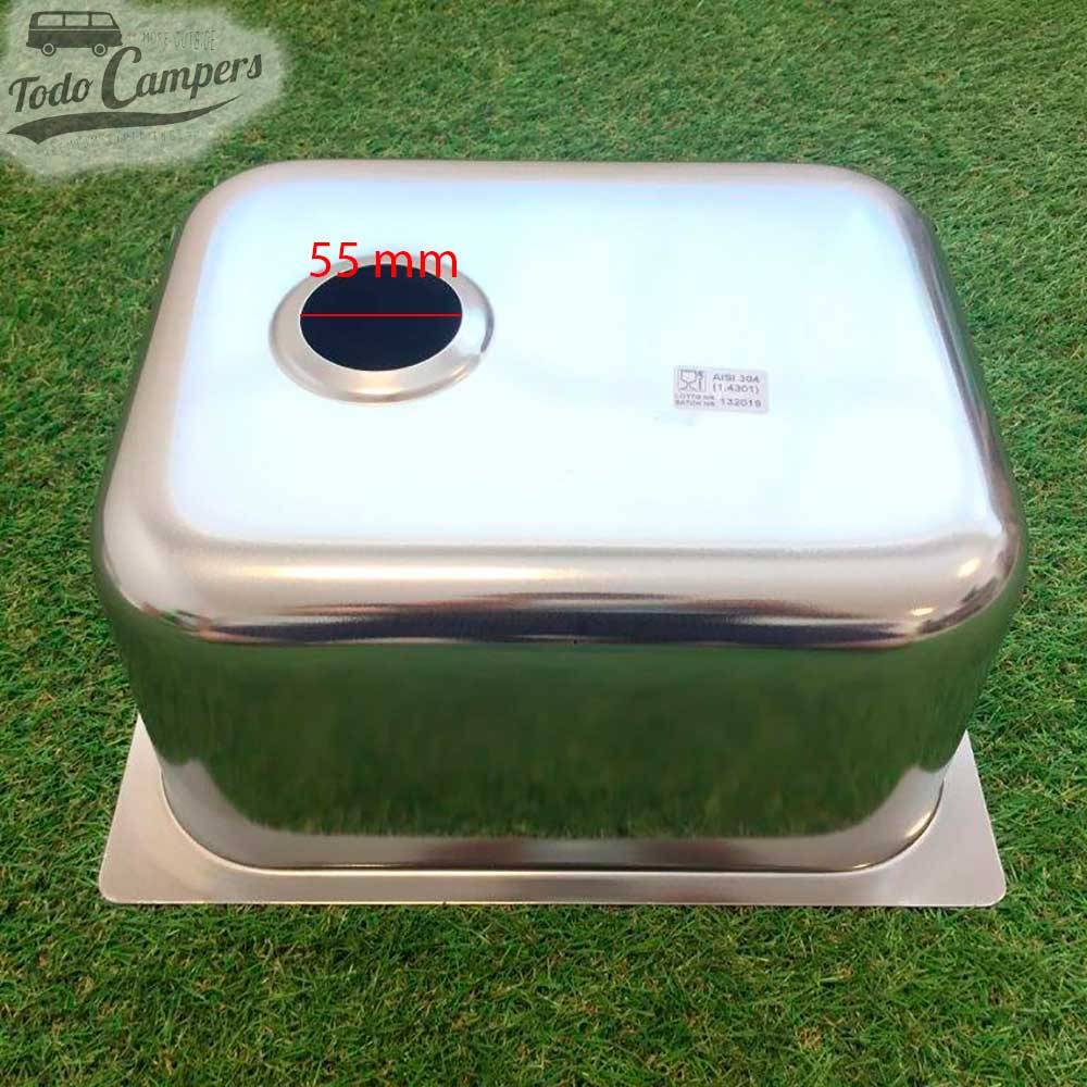 Medida do orifício de instalação para válvula