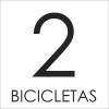 Para 2 bicicletas, ampliable a 4 con accesorios adicionales.