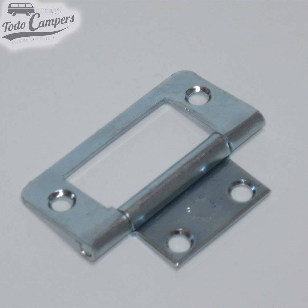 Bisagra Plana de 50 mm abierta - Galvanizada