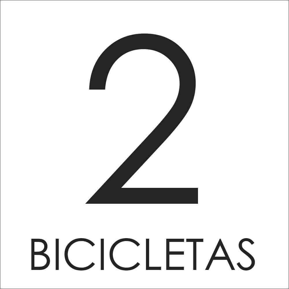 2 BICICLETAS