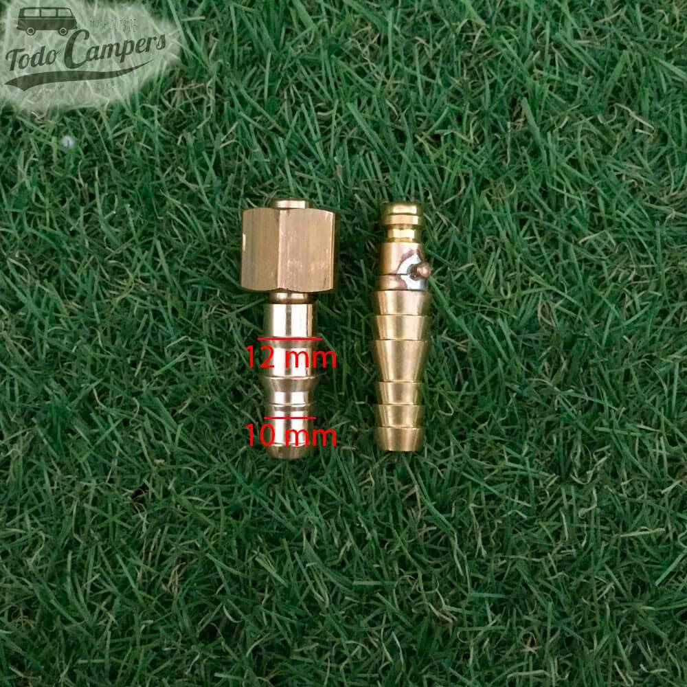 conectores de 10-12 mm para manguera
