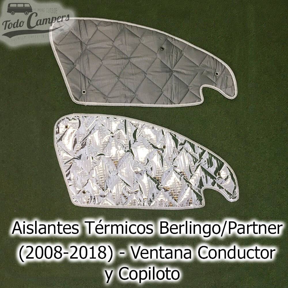 oscurecedores furgoneta ventana conductor y copiloto Berlingo y Partner 2008-2018