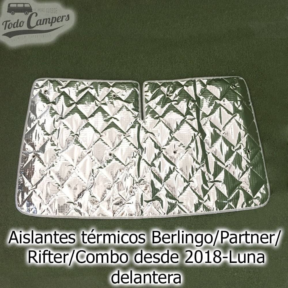Aislantes térmicos Luna delantera para Berlingo, Partner, Rifter y Combo desde 2018 y ProAce City desde 2019