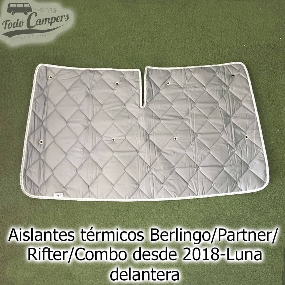 Reverso de los aislantes térmicos para Berlingo, Partner, Rifter y Combo desde 2018 y ProAce City desde 2019 - Luna delantera