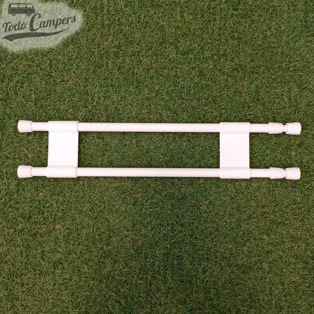 Barras extensibles para organizar neveras o armarios (40,5 a 71cm)