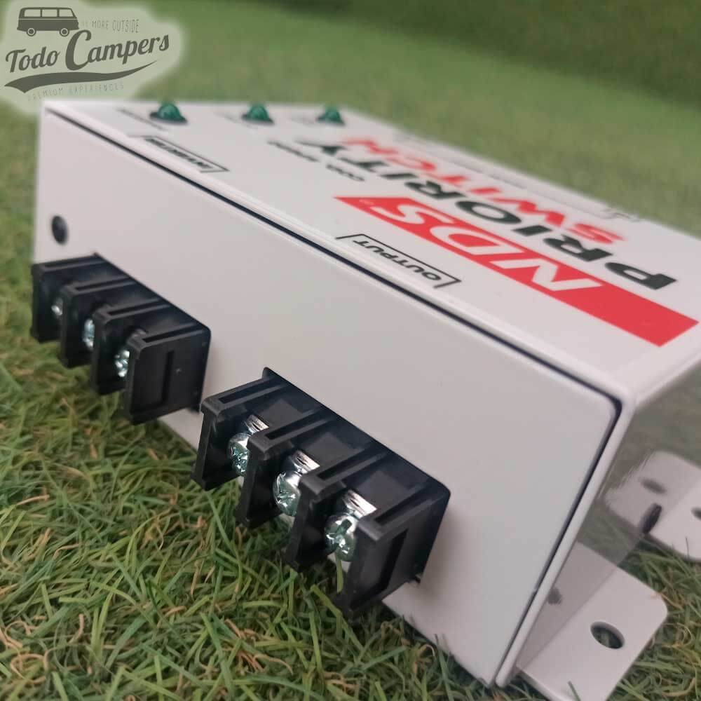 entradas y salidas del NDS Priority Switch