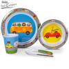 Conjunto de loiça de melamina Infantil Animal Traffic