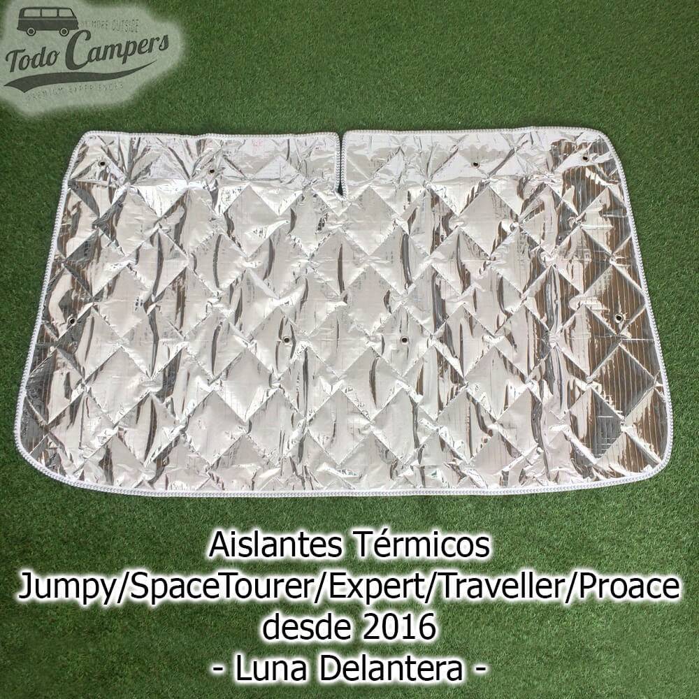 cortina térmica para carrinhas para-brisas dianteiro jumpy spacetourer expert traveller vivaro