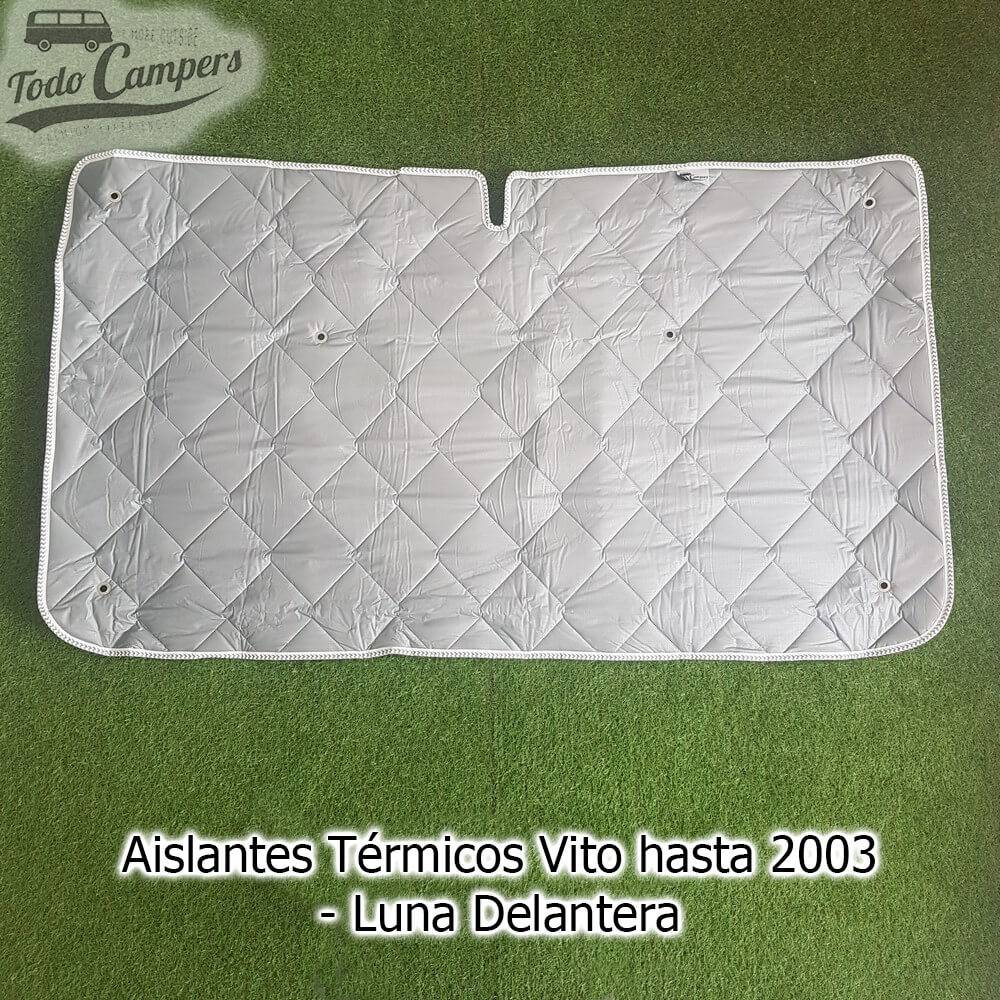 reverso del aislante termico furgoneta luna delantera mercedes vito 1996 2003