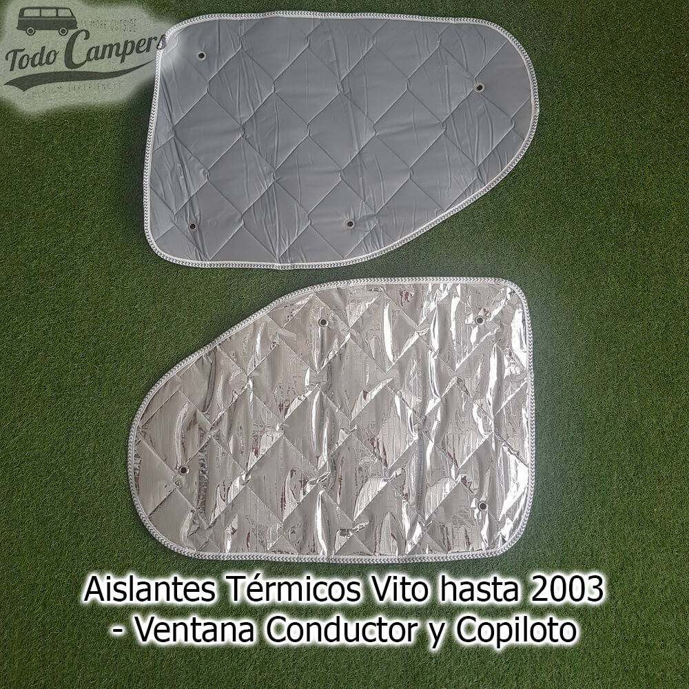 cortinas térmicas carrinha janela condutor e copiloto vito 1996-2003