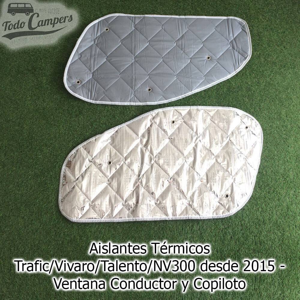 Aislantes térmicos de piloto y copiloto para Trafic, Vivaro, Talento y NV300 desde 2015