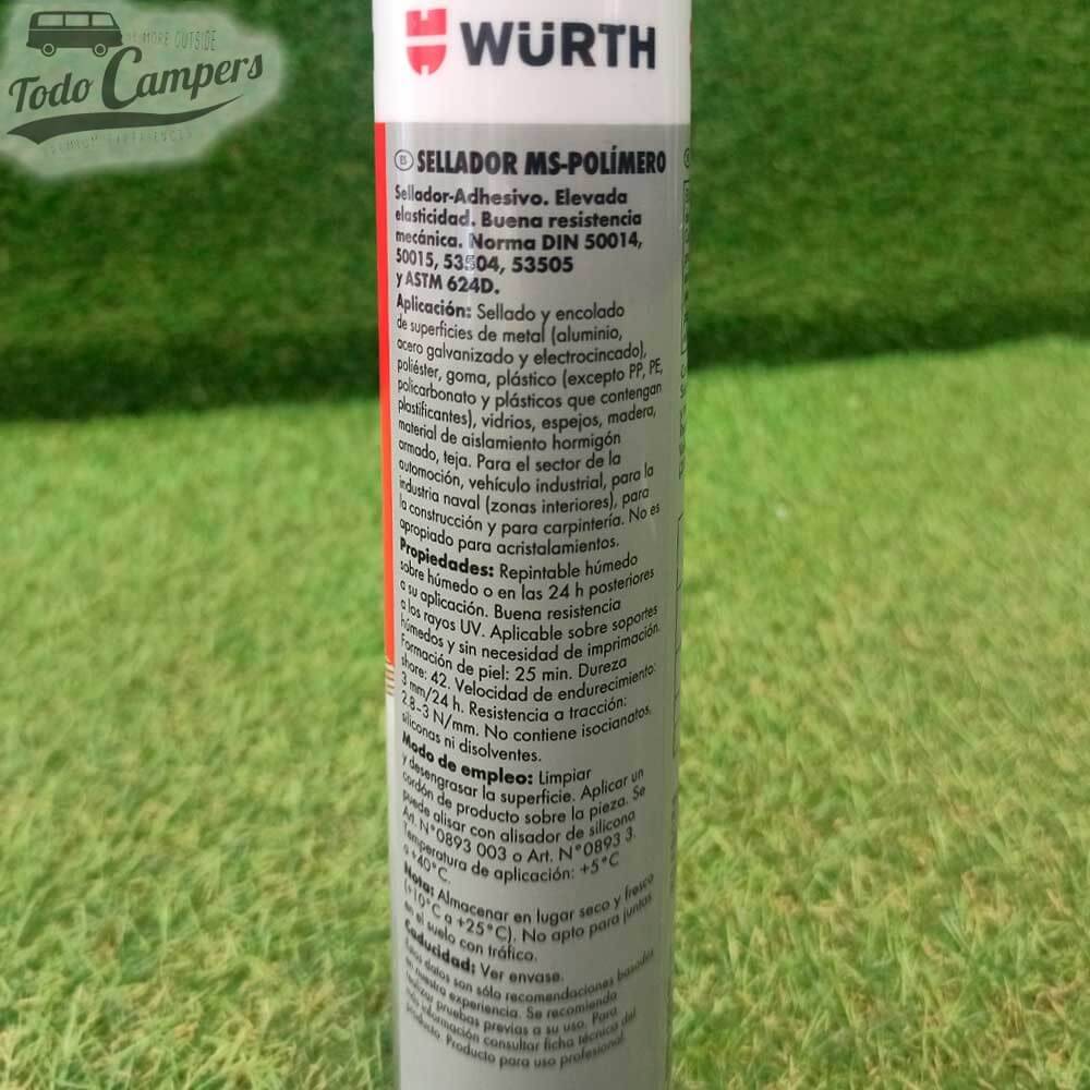 INSTRUCCIONES DE USO DEL SELLADOR POLÍMERO MS