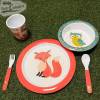 Conjunto de loiça de melamina infantil Animais da floresta - 1 Pax (5ud)