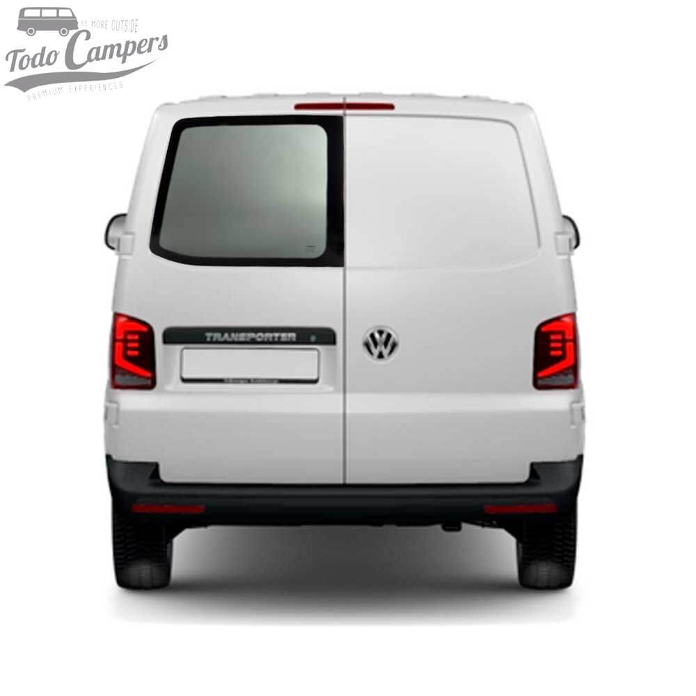 Ventana fija de doble puerta trasera para Volkswagen T5 y T6 - lado izquierdo