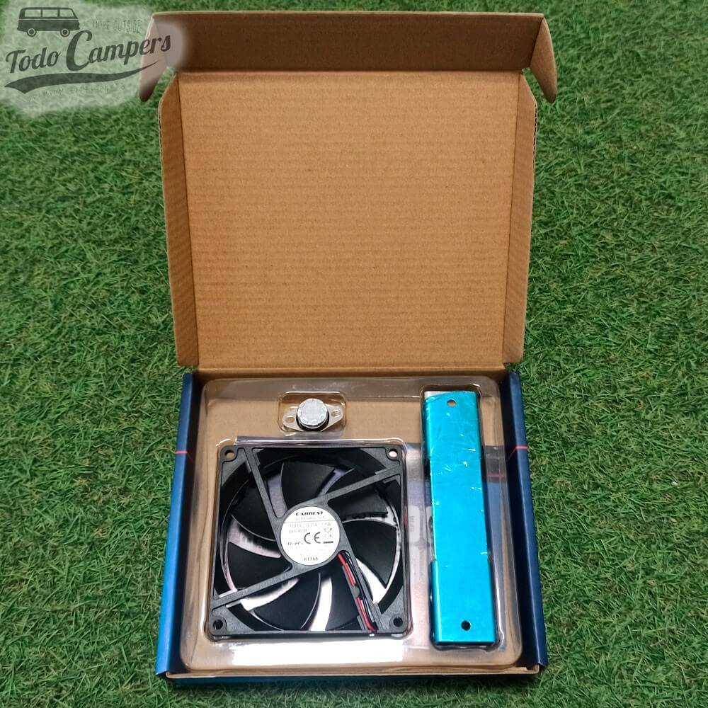 unboxing del ventilador Carbest de 12V