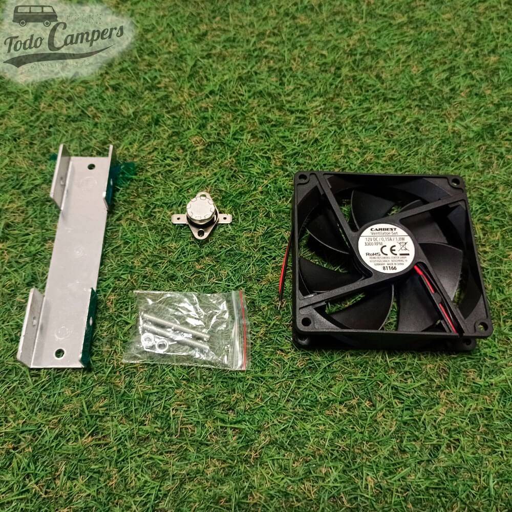 Ventilador Carbest 12V con termostato