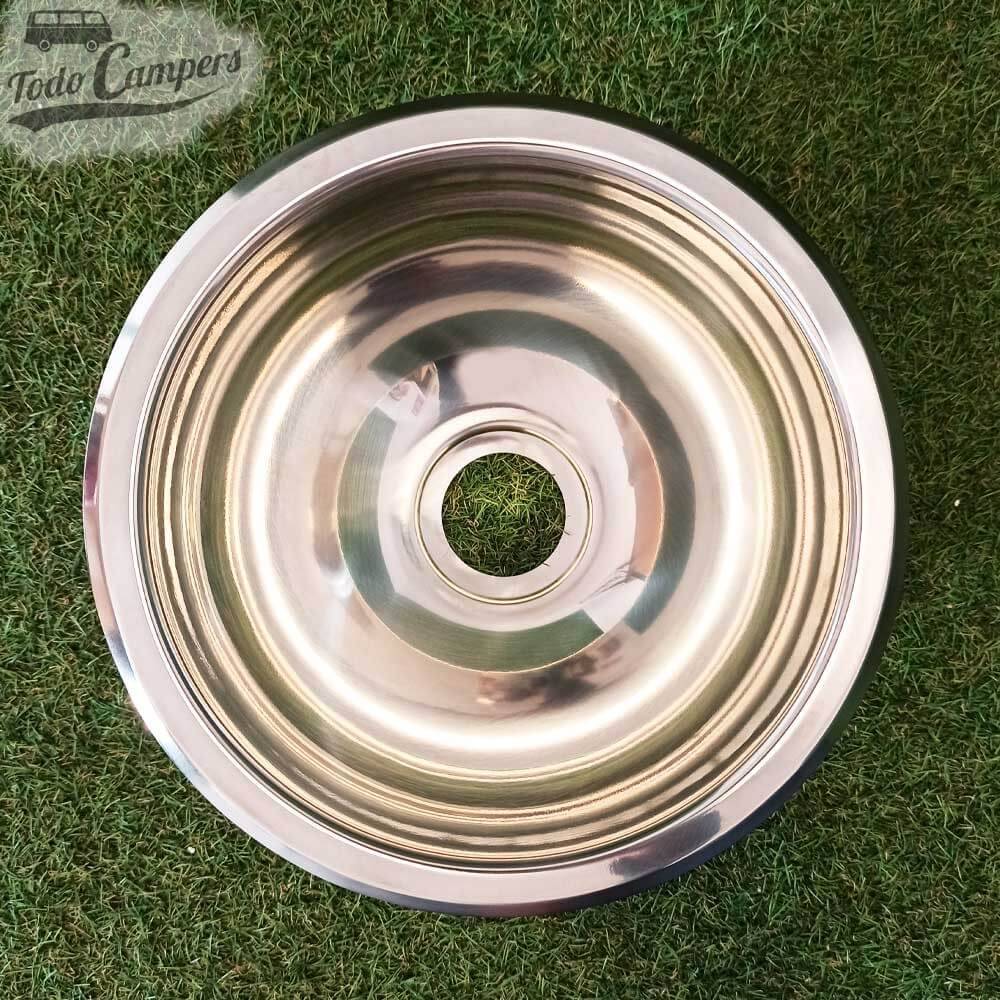 Fregadero redondo de 26,5 cm de diámetro