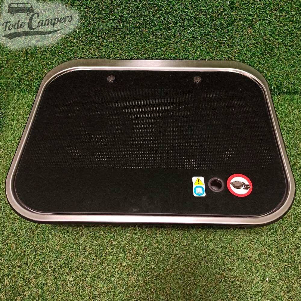 Cocina Carbest de 2 quemadores cerrada