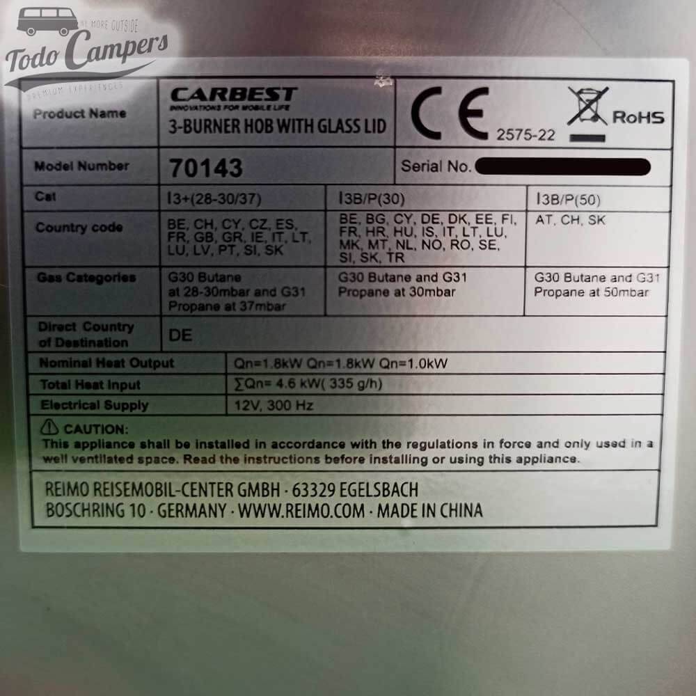 Características técnicas