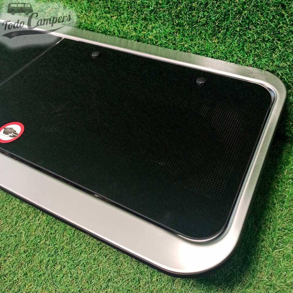 2 tapas de cristal templado independientes