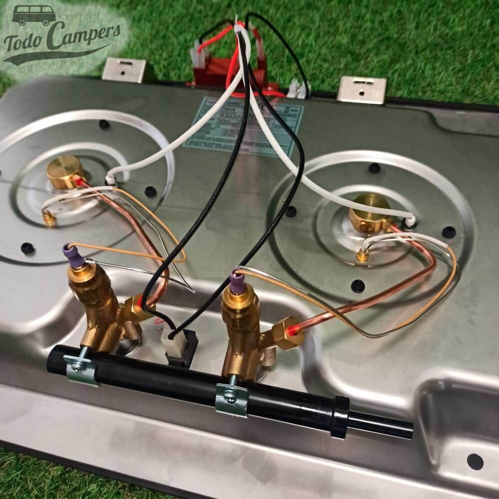 Detalhe ligações elétricas