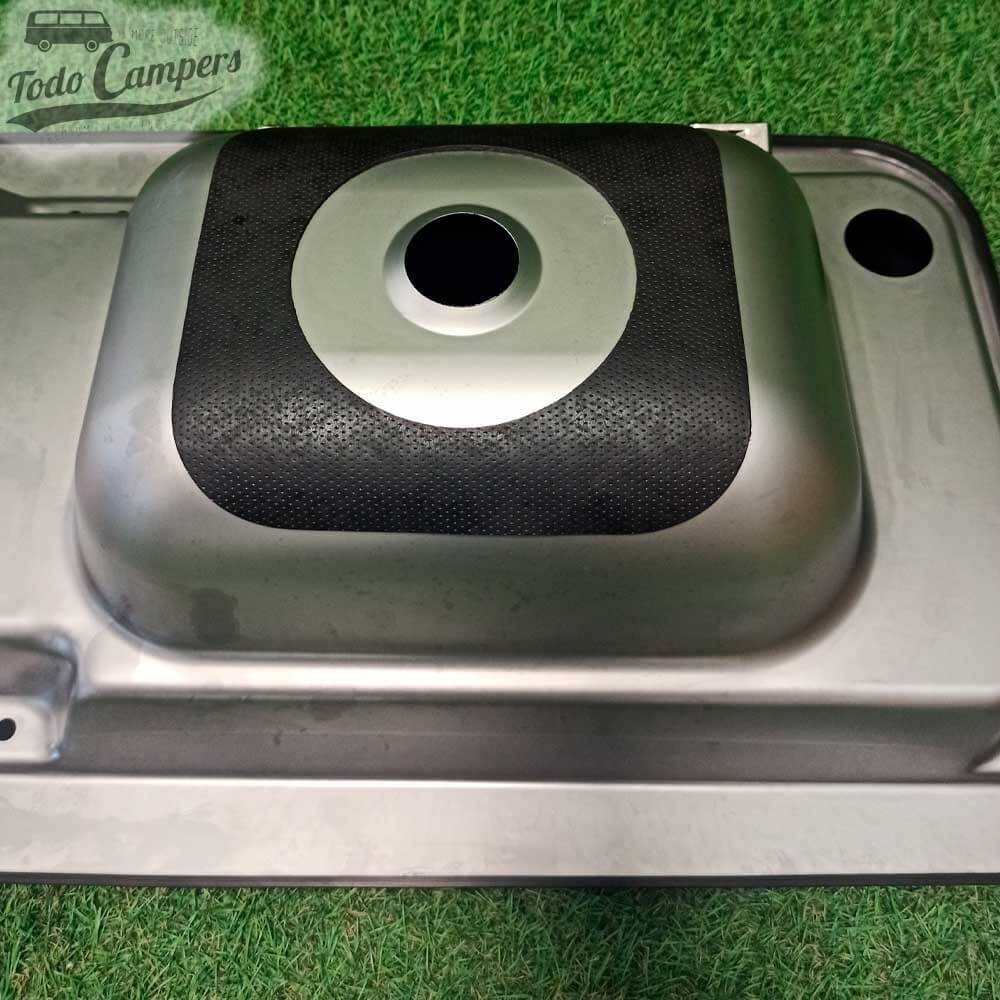 Lava-loiças + Fogão Carbest de 2 bicos - Lado Esquerdo - vista traseira