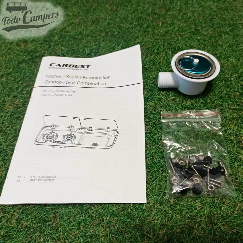 Inclui manual de instruções