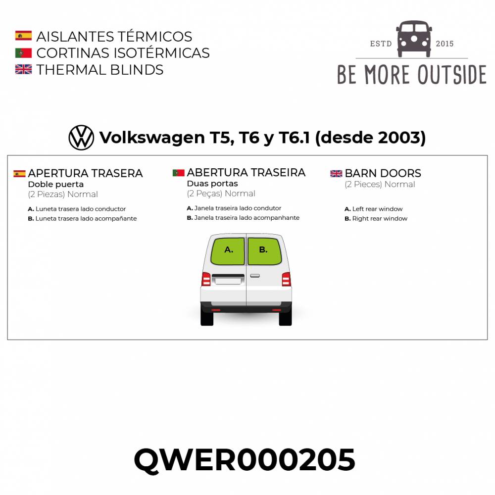 Doble Puerta Trasera - Acabado Normal