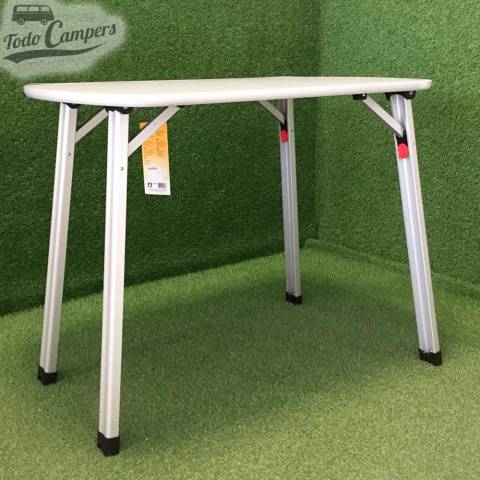 Mesa de camping plegable Van (plateada)