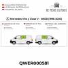 Aislantes térmicos para ventanas de segunda fila de Mercedes Vito 638