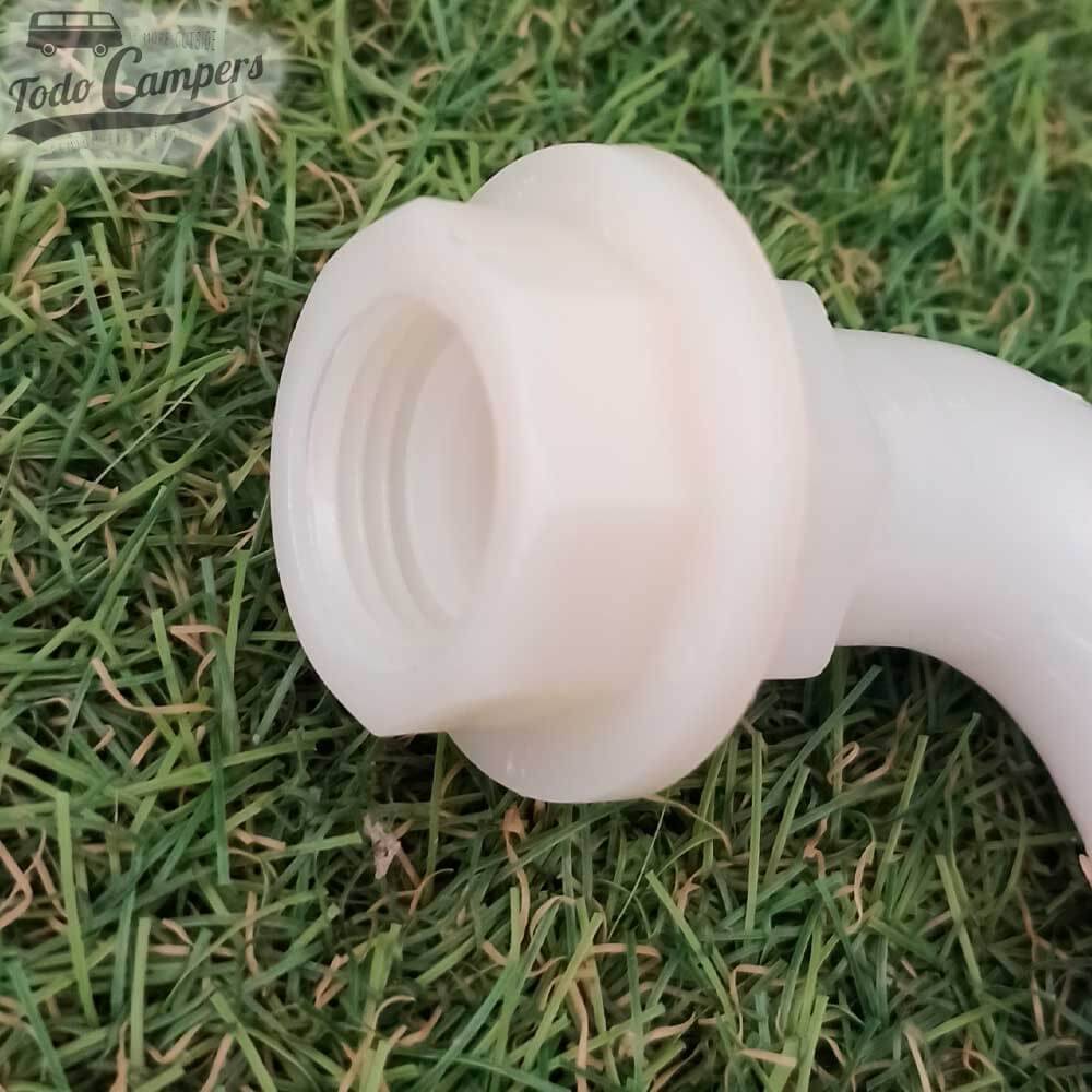 PASAMUROS de 90º de 1/2" Y SALIDA 19 mm